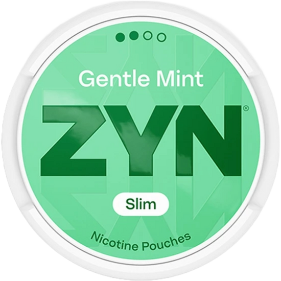 Zyn Nicotine Pouches Gentle Mint Slim 6MG - 5 Pack
