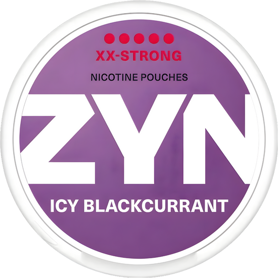 ZYN Icy Blackcurrant Nicotine Pouches – 12.5mg (5 Pack)