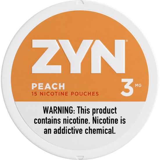 ZYN Peach Nicotine Pouches (5 Pack)