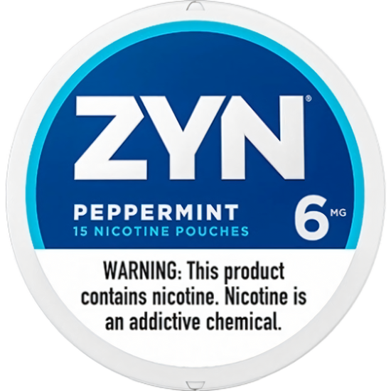 Zyn Nicotine Pouches Peppermint - 5 Pack
