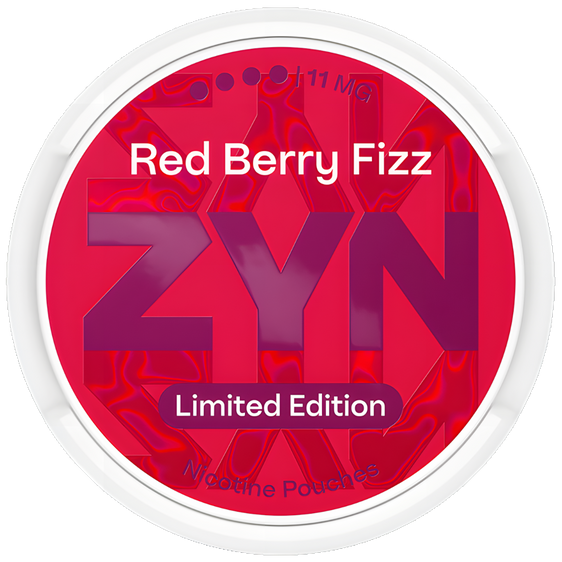 ZYN Red Berry Fizz Nicotine Pouches – 11mg (5 Pack)