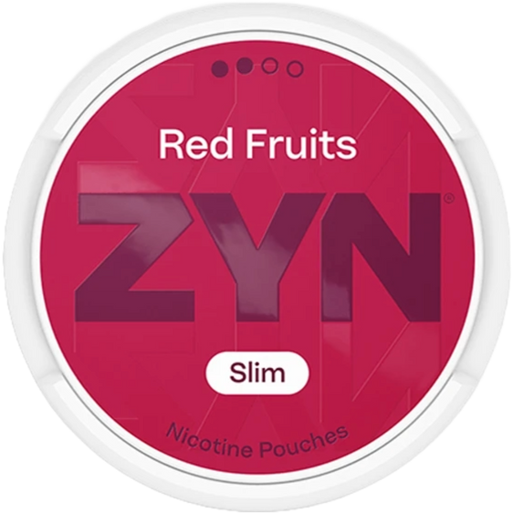 Zyn Nicotine Pouches Red Fruits - 5 Pack - 6.5mg