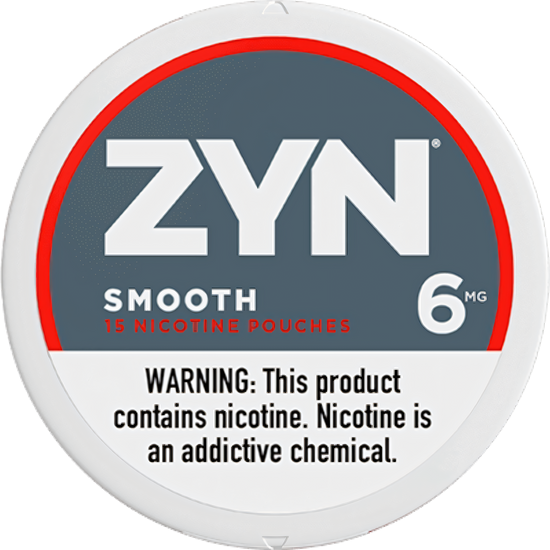 Zyn Nicotine Pouches Smooth - 5 Pack