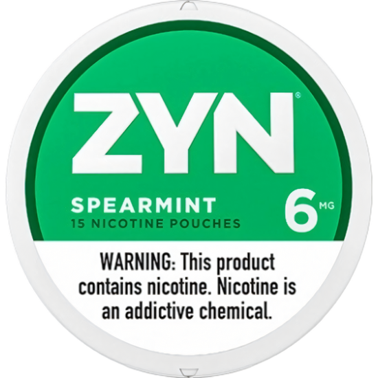 Zyn Nicotine Pouches Spearmint - 5 Pack