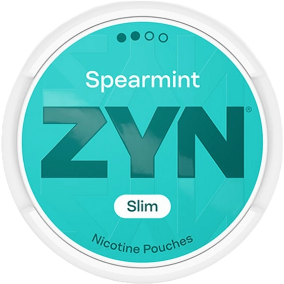 Zyn Nicotine Pouches Spearmint Slim - 5 Pack - 6.5mg