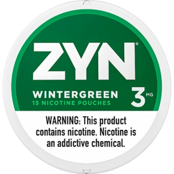 Zyn Nicotine Pouches Wintergreen - 5 Pack - 3mg