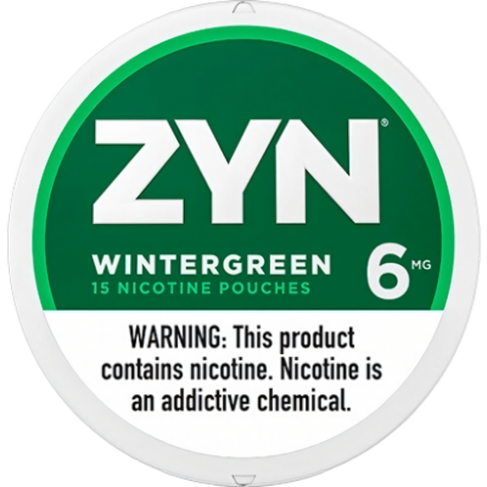 Zyn Nicotine Pouches Wintergreen - 5 Pack