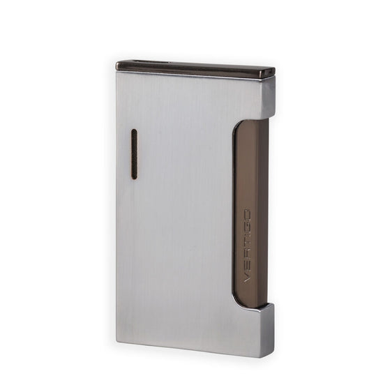 Vertigo Zephyr Flat Flame Torch Lighter - Chrome