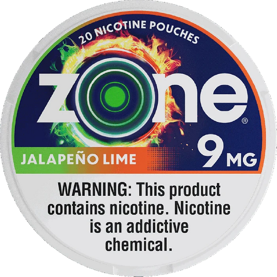 Zone Jalapeño Lime Nicotine Pouches (5 Pack)