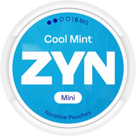 ZYN Cool Mint Mini Nicotine Pouches (5 Pack) - 6mg