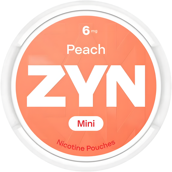 ZYN Peach Mini Nicotine Pouches (5 Pack)