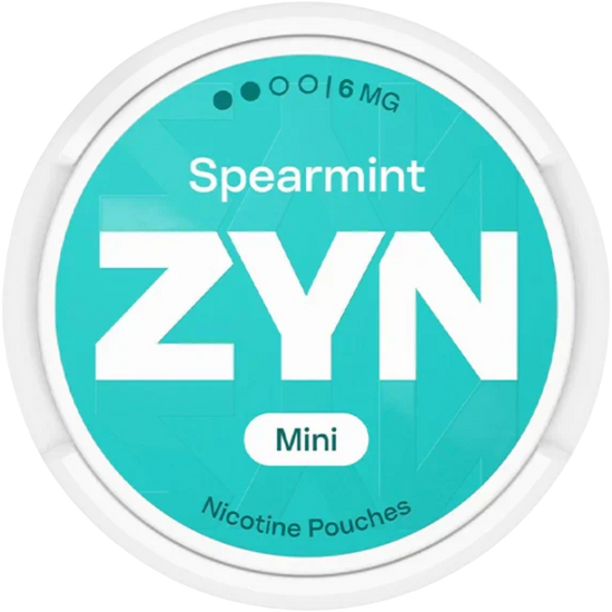ZYN Spearmint Mini Nicotine Pouches (5 Pack)