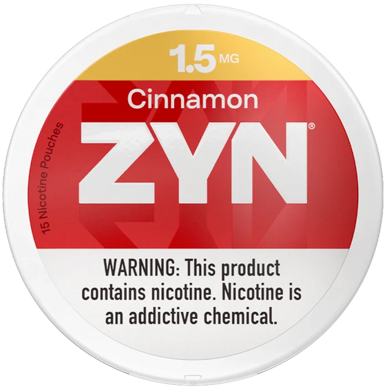 ZYN Cinnamon Nicotine Pouches (5 Pack) - 1.5mg