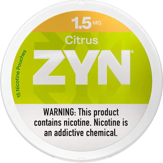 ZYN Citrus Nicotine Pouches (5 Pack) - 1.5mg