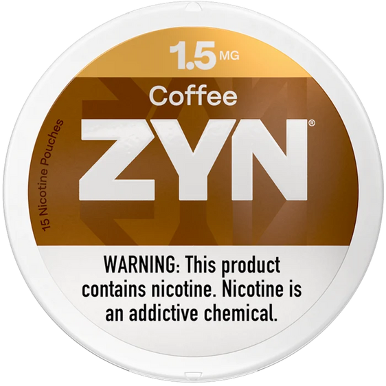 ZYN Coffee Nicotine Pouches (5 Pack) - 1.5mg