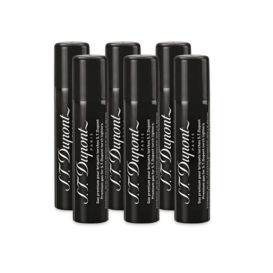 S.T. Dupont Butane Black - 6 Pack