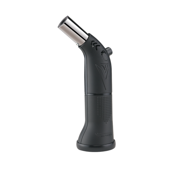 Vector Vectorch II Double Torch + Butane Refill - Black Rubber Matte