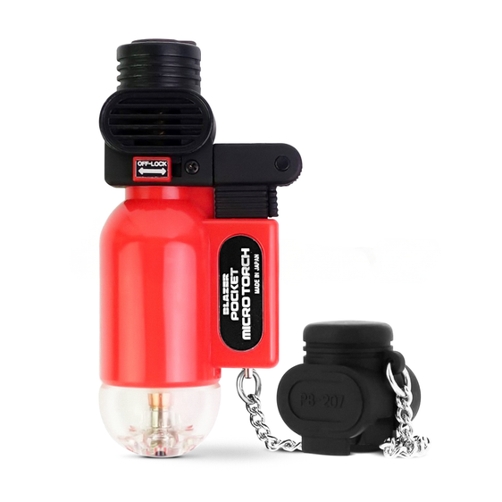 "The Torch" Pocket Blazer Lighter By Blazer - Red