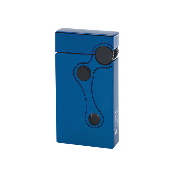 Vector Elite Hybrid Dual Flame Torch Lighter Sparkle Blue