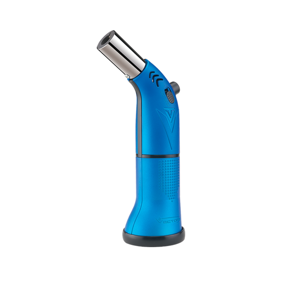 Vector Vectorch II Double Torch + Refill Butane Blue Rubber Matte