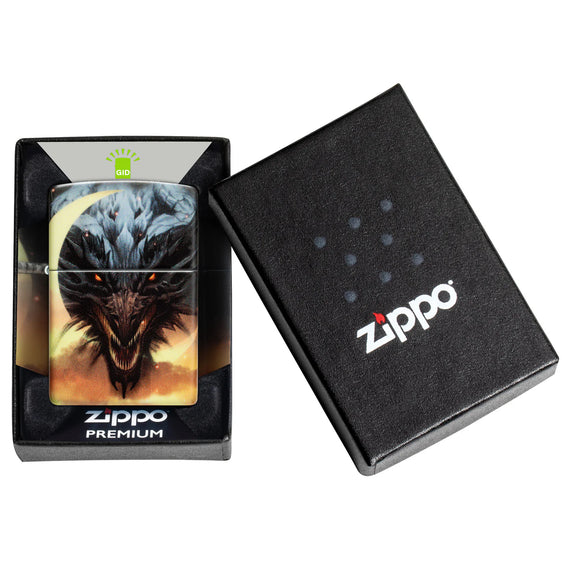 Zippo Lighter - Dragon in a Starry Sky