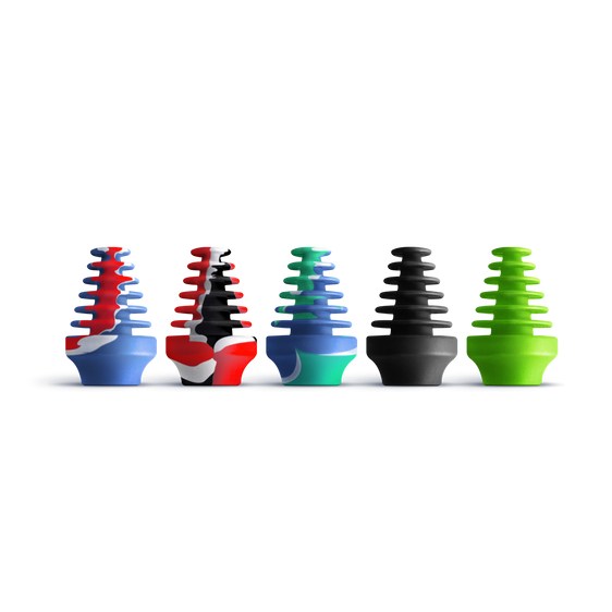 Lighter USA The Plug Silicone Cart Rig Adapter 2-Pack