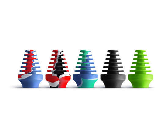 Lighter USA The Plug Silicone Cart Rig Adapter 2-Pack