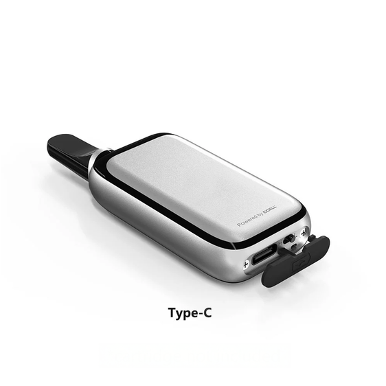 CCELL Rizo – Dual Heat Magnetic 510 Cartridge Battery - Silver