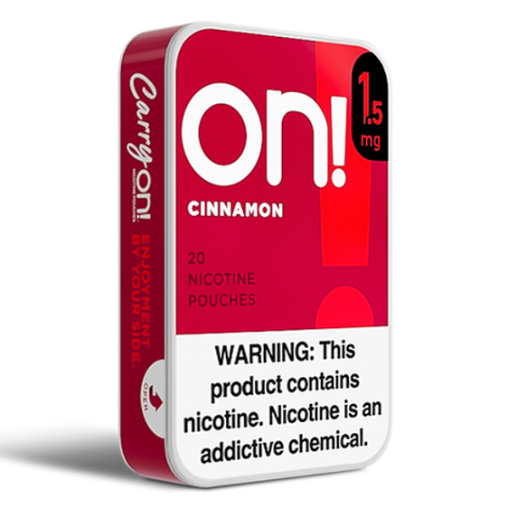 ON! Cinnamon Nicotine Pouches - 5 Pack