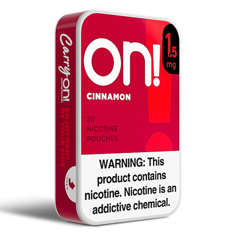 ON! Cinnamon Nicotine Pouches - 5 Pack