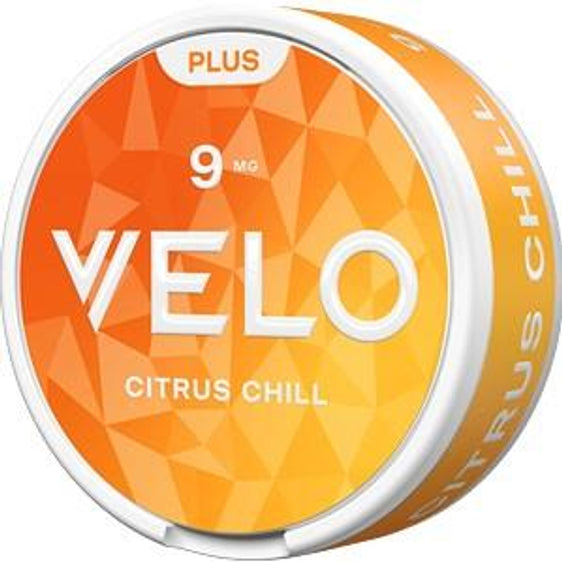 Velo Plus Nicotine Pouches Citrus Chill - 5 Pack - 9mg