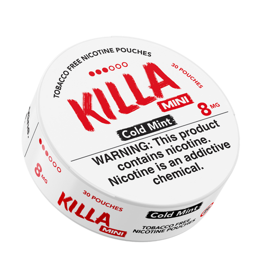 Killa Nicotine Pouches Cold Mint Mini 8mg - 5 Pack