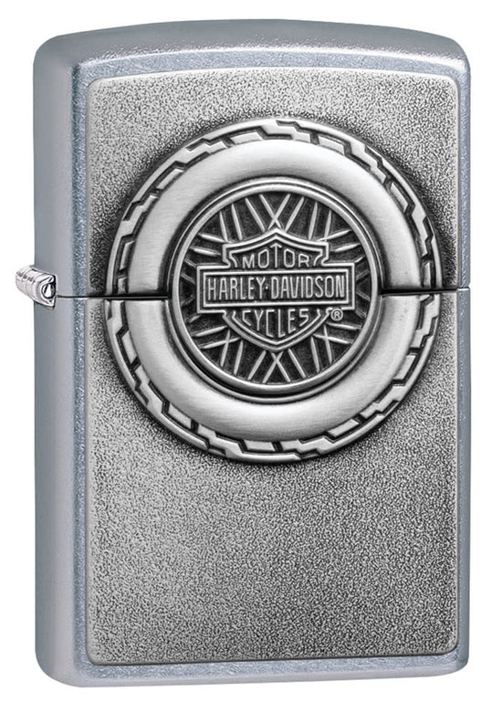Zippo Lighter – Harley Davidson Motorcycle Wheel