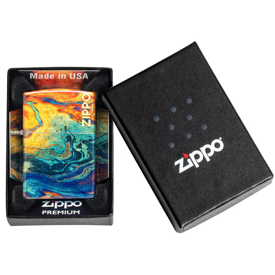 Zippo Lighter - Colorful