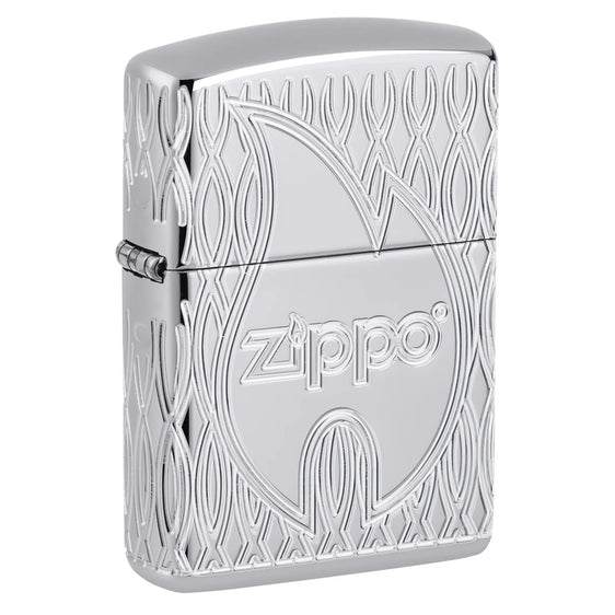 Zippo Lighter- Geometric Flame