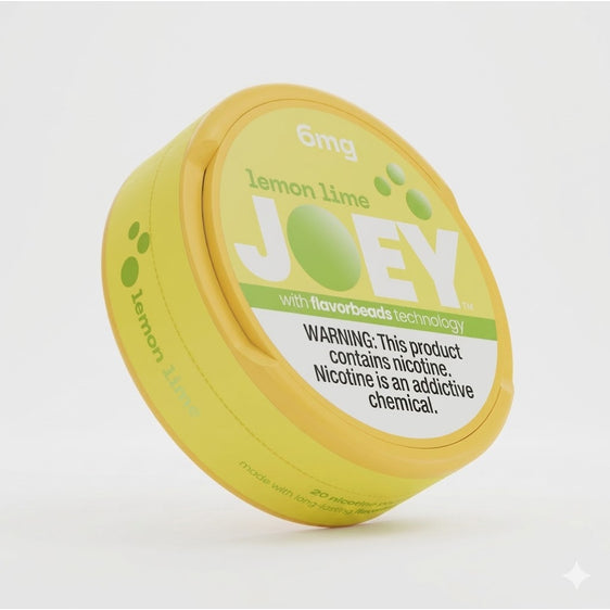 JOEY Lemon Lime Nicotine Pouches 6mg - 5 Pack