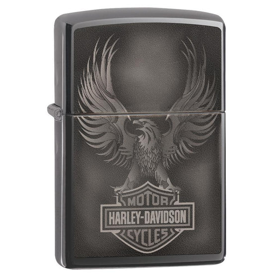 Zippo Lighter - Harley Davidson Eagle Soars