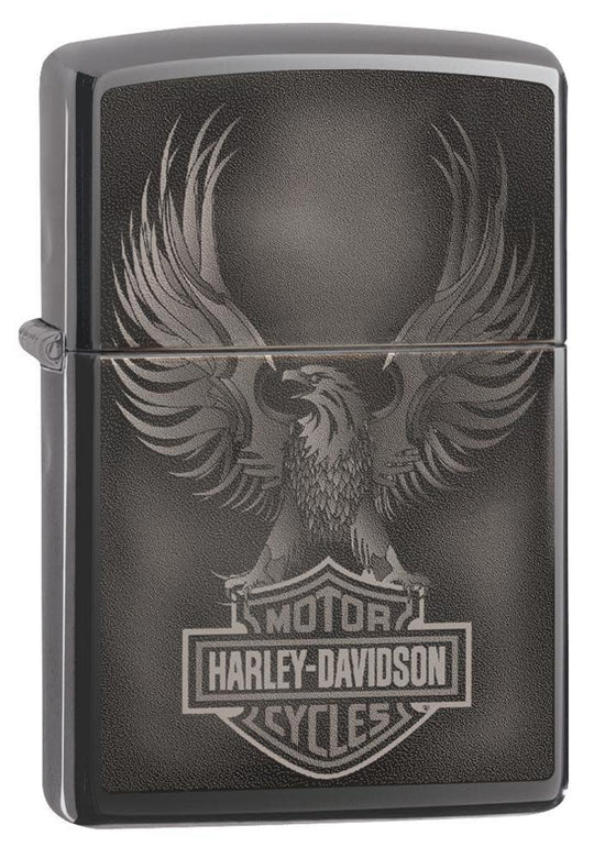 Zippo Lighter - Harley Davidson Eagle Soars