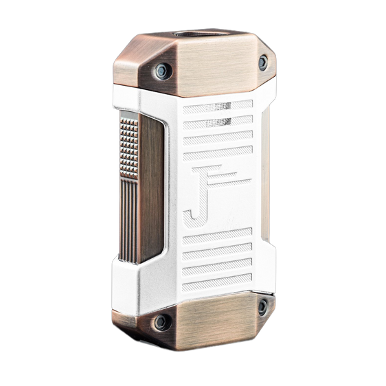 Jetline Galleon Triple Flame Torch Lighter - White Copper