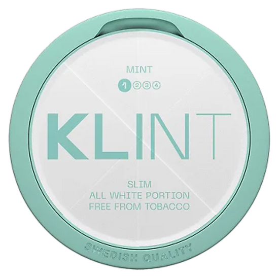 Klint Nicotine Pouches Mint 4MG - 5 Pack