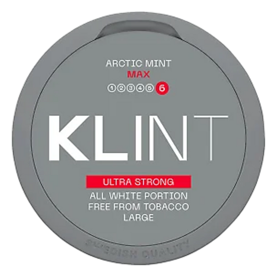 Klint Nicotine Pouches Arctic Mint - 5 Pack