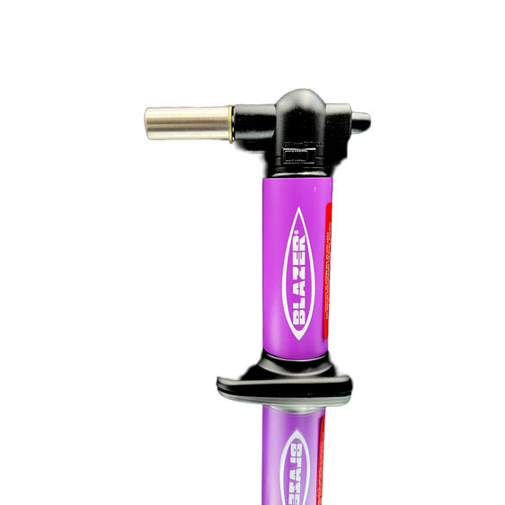 Big Buddy Turbo Torch Table Lighter by Blazer - Purple