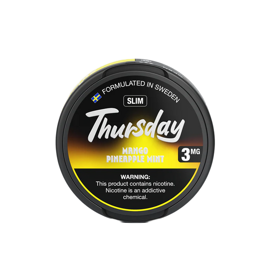 Thursday Nicotine Pouches Slim - Mango Pineapple Mint