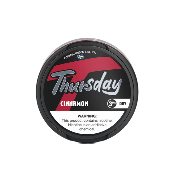 Thursday Nicotine Pouches Dry - Cinnamon