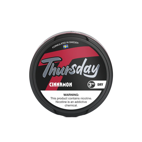 Thursday Nicotine Pouches Dry - Cinnamon