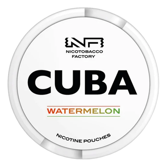 CUBA Nicotine Pouches - Watermelon 10mg