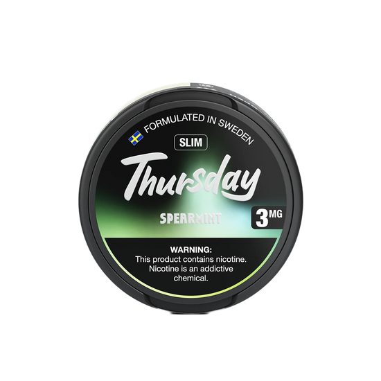 Thursday Nicotine Pouches Slim - Spearmint