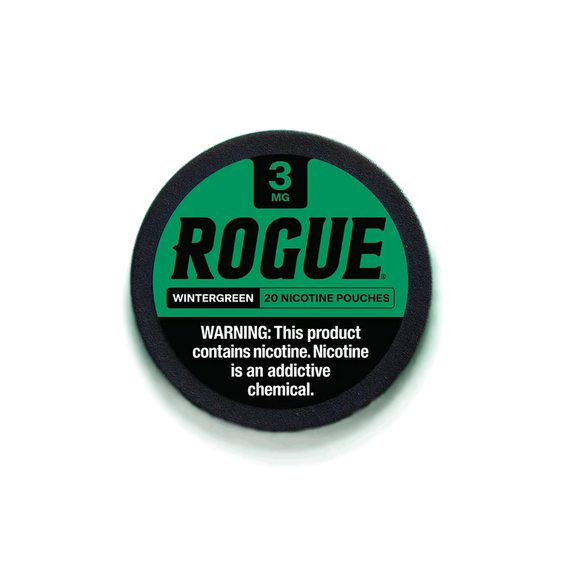 Rogue Nicotine Pouches Wintergreen - 5 Pack - 3mg
