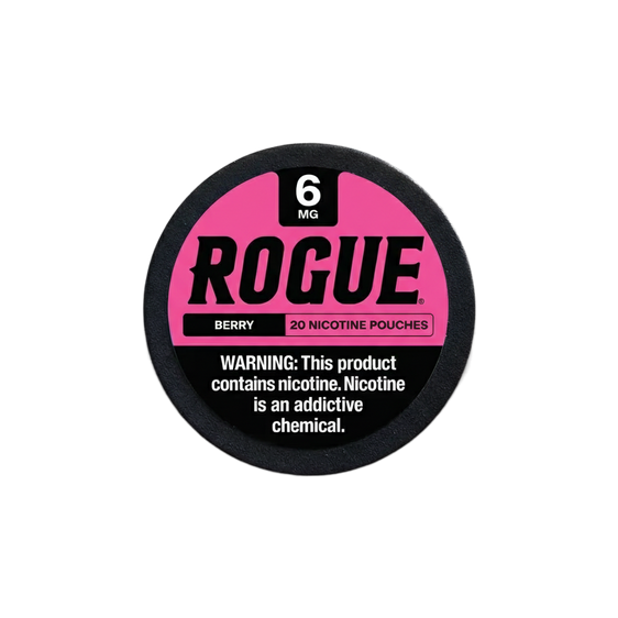 Rogue Nicotine Pouches Berry - 5 Pack