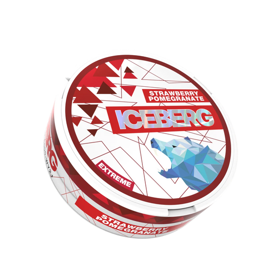 Iceberg Nicotine Pouches - Strawberry Pomegranate 35MG
